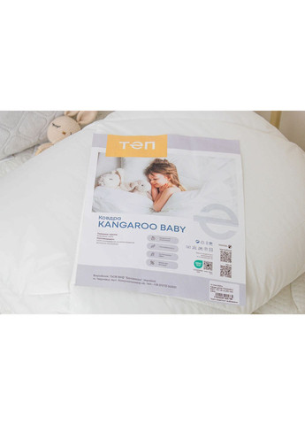 Детская подушка 40*60 см с регулировкой высоты, гипоаллергенная Белая (234904060) ТЕП (365851769)