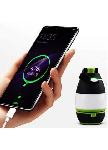 Кемпинг фонарик трансформатор Solar 3 в 1 с функцией powerbank светодиодный фонарь 500 люмен Good Idea (364925200)