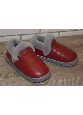 Тапочки домашні Чуні для дівчинки бордові Luck Line (367049781)