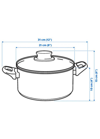 Каструля IKEA (278408888)