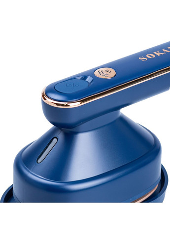 Дорожный утюг SK-3071 для сухой и влажной глажки, синий SK-3071B Sokany (358885735)