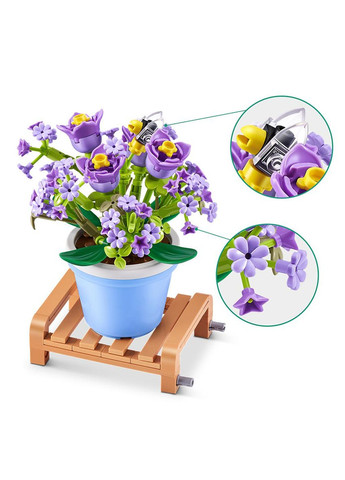 Конструктор Zuru Garden S1 Садові рослини в горщиках (83183GQ1) Max (342753264)