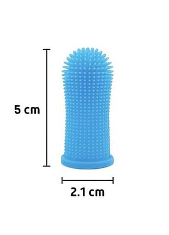 Зубная щетка на палец для собак и кошек Trixie Blue Xtep (319664396)