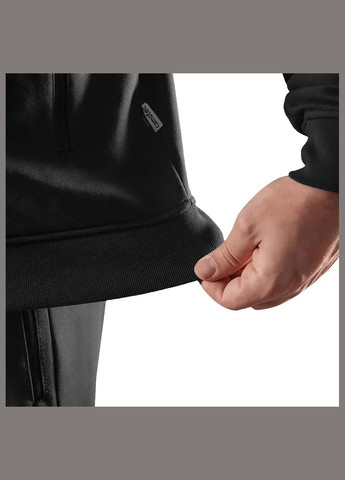 Черный демисезонный костюм fitpro zip black Camotec