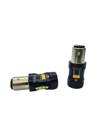 Комплект светодиодных ламп LED SL-CB7 CANBUS P21/5W BAY15D DRL + поворот 12V StarLight (394214825)