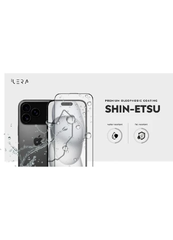 Защитное стекло ECO EverGlass для Apple iPhone 17 Pro Max (iLEc15) [153753] iLera (399663971)