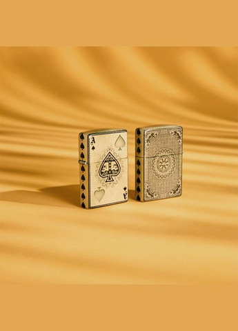 Запальничка 46388 Ace of Skulls Design Zippo (325476351)