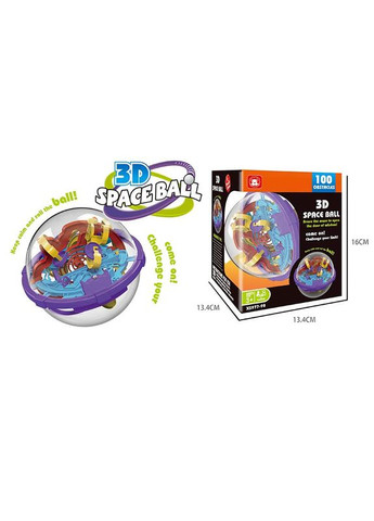 3D-пазл-лабиринт с шариком для развития логики No Brand XS977-98 (371816619)