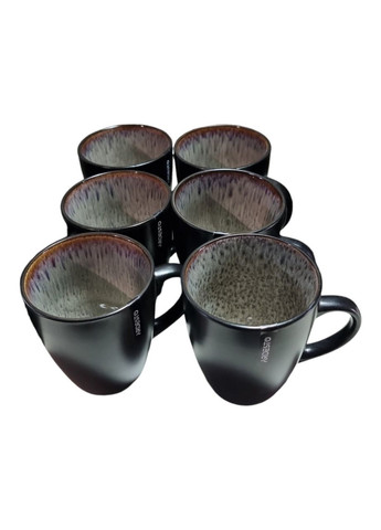 Сервиз Bolzano 26 предметов черно-коричневый на 6 человек Ardesto (342117612)