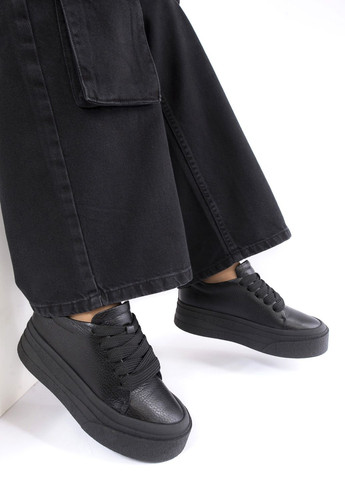 Кроссовки женские Springer чёрные демисезоны (301524962)