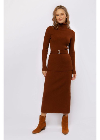 Светло-коричневый зимний свитер sw927 Sewel