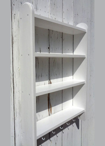 Полиця для ванної з дерева Хершебро зефір (ВНП-014620) No Brand (328091112)