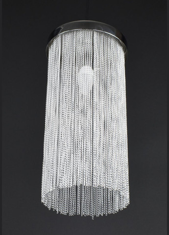 Люстра подвесная на 1 лампочку 27842 Хром 45-180х18х18 см. Sunnysky (364496253)