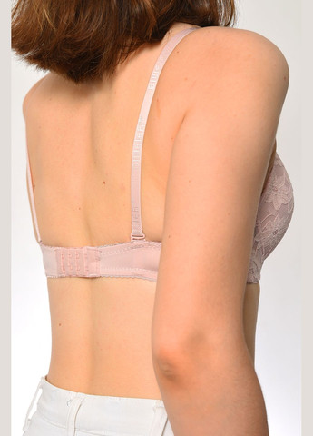 Рожевий бюстгальтер жіночий рожевого кольору чашка с Let's Shop поліамід