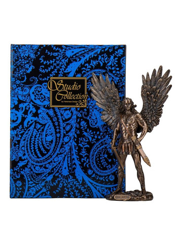 Статуэтка Архангел Михаил 28 см полистоун покрытый бронзовым напылением 77496 Veronese (346532502)