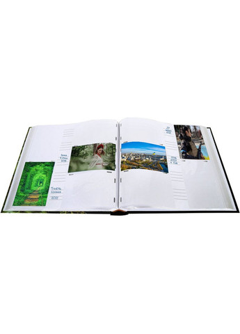 Фотоальбом 10x15см 500 фото B46500S BLACK LEAF-1 Gedeon (299770894)