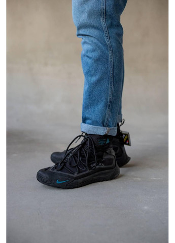 КРОССОВКИ ЖЕНСКИЕ NIKE ACG AIR TERRA ANTARKTIK GORE-TEX BLACK НАЙК АСЖ АИР ЗУМ No Brand чёрные демисезоны (368887871)