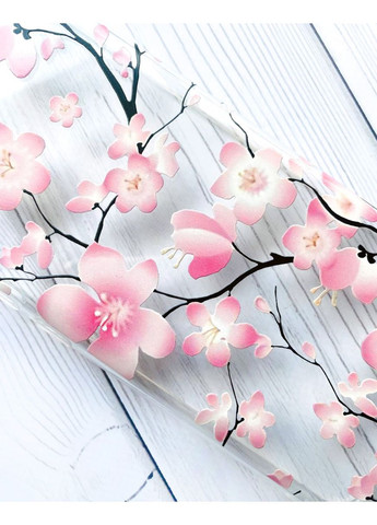 Чехол на iPhone 16 Pro Max Цветущая сакура (принт 282) Creative (355402929)