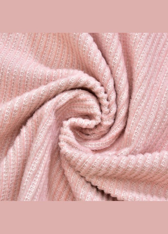 Плед покривало на ліжко Adina 200x220 см пудра бавовна натуральне IDEIA (367727598)