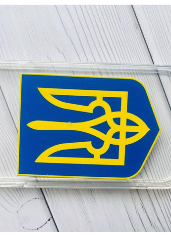 Чехол на iPhone 16 Pro Max Тризуб Украина (принт 256) Creative (355388727)