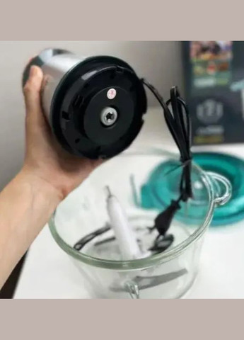 Подрібнювач кухонний RB-2201 блендер зі скляною чашею чоппер 2 л 1300 Вт Rainberg (297331528)