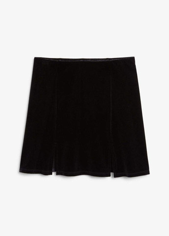 Черная повседневная однотонная юбка Monki