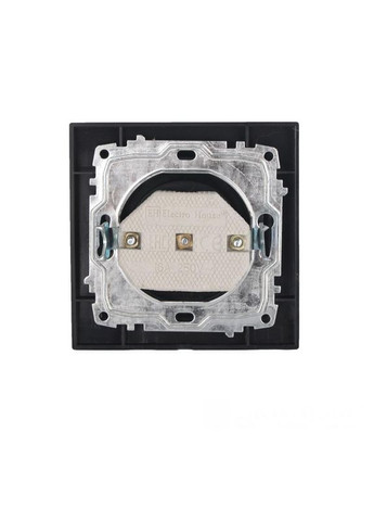 Розетка без заземлення 16A, Enzo бездоганний графіт Electro House (351893766)