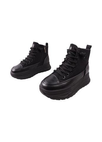 ботинки женские черные натуральная кожа Lifexpert