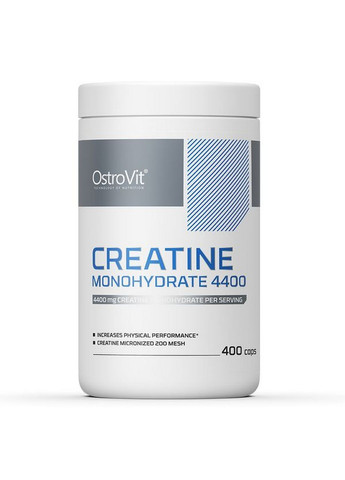 Креатин Creatine Monohydrate 4400, 400 капсул Ostrovit (293483085)
