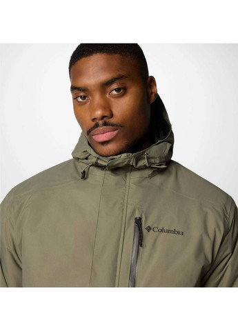 Зеленая колумбия men's cascadian peaks™ insulated jacket. оригинал 100% xm3788 Columbia