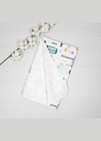 Набор пеленок из 6 единиц с гризунком a.l.babybox Машины в городе No Brand (316318340)