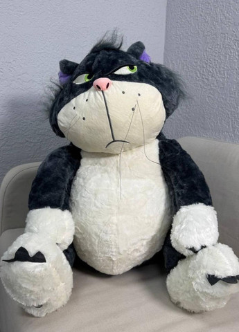 Большой плюшевый кот Люцифер 80 см мягкая игрушка персонаж с мультфильма Золушка My Kigu (372463637)