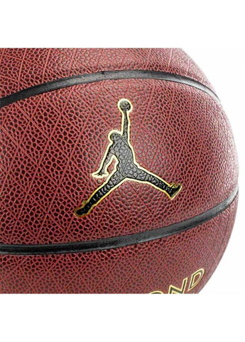 Мяч баскетбольный DIAMOND OUTDOOR 8P DEFLATED AMBER/BLACK/METALLIC GOLD/BLACK 07 Jordan (282316302)
