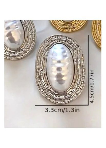 Сережки женские Акцентные большие бусины No Brand (366668033)