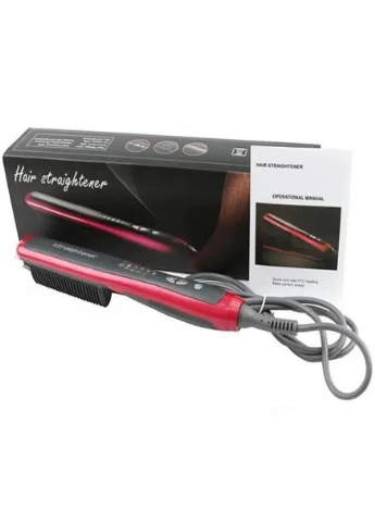 Электрическая расческа-выпрямитель FAST HAIR STRAIGHTENER ASL-908 с функцией ионизации Nova (363833731)