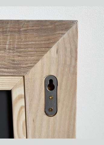 Зеркало настенное в деревянной раме Ясень 70х50 см Белый W.W.STYLE (323640187)