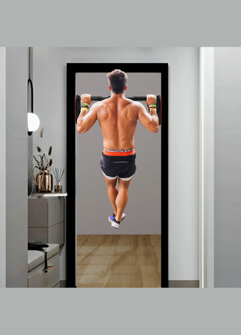 Турник раздвижной Elite 80-120 см XR-0290 Black/Red Cornix (304995871)