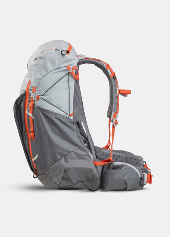 Женский Туристический Рюкзак для Трекинга MT900 (45л + 10л) 65 x35 x 30см с Дождевиком Серый FORCLAZ (342966927)