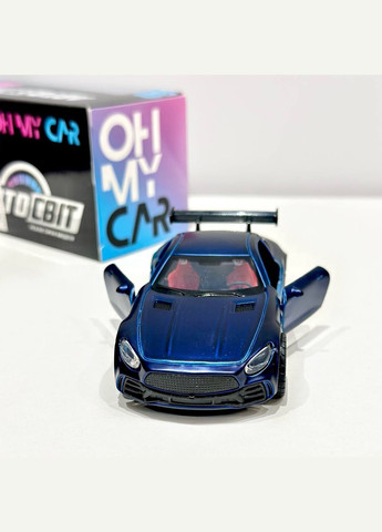 Инерционная металлическая машинка AS-2963 коллекционная модель Ford Mustang Синяя Автосвіт (327216527)