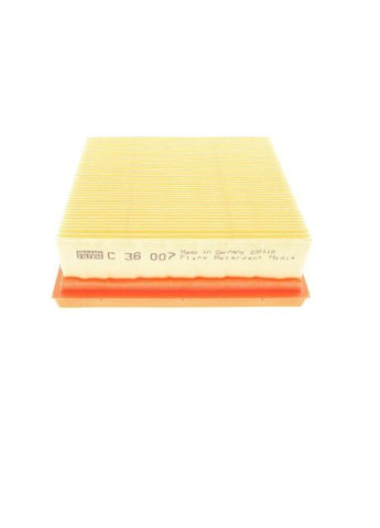 Фільтр повітряний Citroen Berlingo/C3/C4/C5/Opel Combo/Peugeot 2008-5008/208-408/Partner/Fia C 36 007 KIT UA63 MANN (366423013)