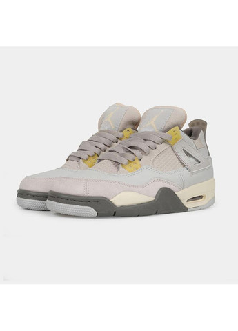 Бежеві Осінні кросівки чоловічі nike air jordan 4 retro photon dust найк аір джордан No Brand