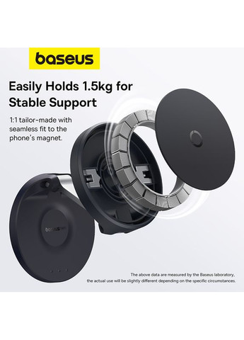 Автотримач для телефона Magnetic Foldable Phone Mount Cluster (B10564101121-00) Baseus MagPro (372678406)