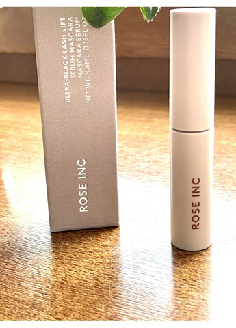 Тушь для ресниц ultra-black lash lift serum mascara 4.6 мл Rose Inc (367832135)