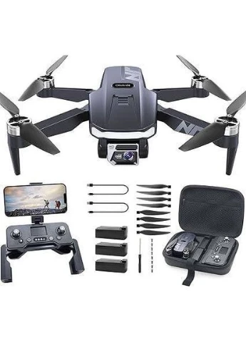 Квадрокоптер NAFYRE N11 PRO, 4K UHD камера, GPS, Follow Me, автовозврат, 3 аккумулятора FLY (378582616)
