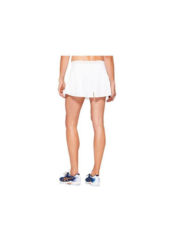Белая однотонная женская юбка. tennis w skort pr белый Asics