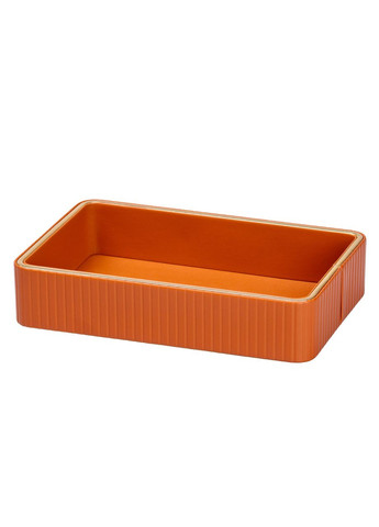 Салфетница на стол из эко-кожи 25 х 15.5 х 5 см Коричневый TS Kitchen (360455385)