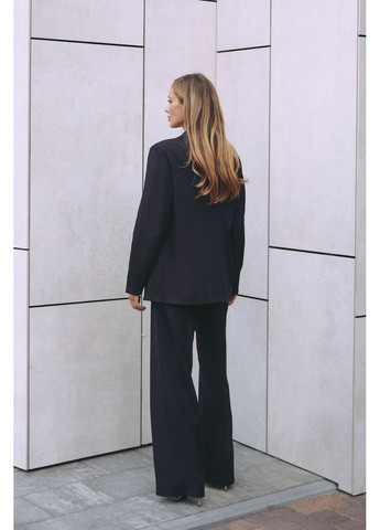 Черный женский пиджак 2211.6087 Seventeen - демисезонный