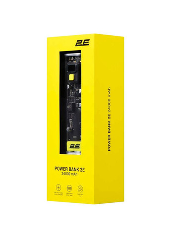 Powerbank Сrystal 24000 mAh 100W (-PB7200PD) 2E (322914035)
