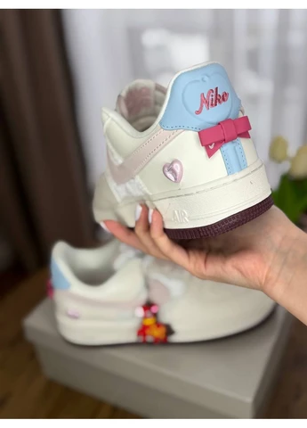 Комбіновані кросівки чоловічі nike air force valentines 2026 найк аір форс демісезон No Brand