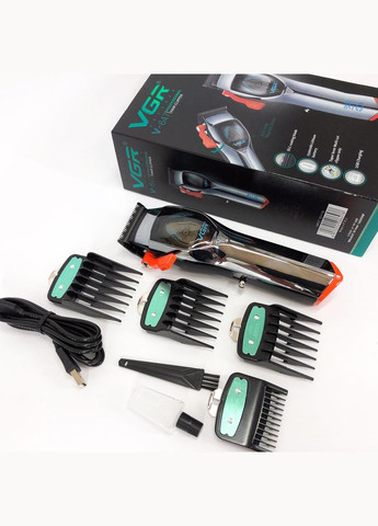 Машинка для стрижки волосся V-647 зі змінними насадками, Машинка для стрижки для дому VGR (364664346)